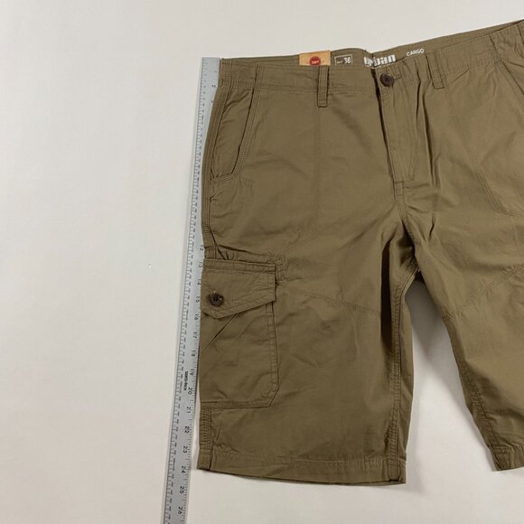 NWT Urban Pipeline UH Mini Ripstop Cargo Shorts Mens Size 36 Measures 39 Khaki - Picture 10 of 12